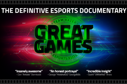 Razer opowiada o zmaganiach prawdziwych e-sportowców w swoim filmie dokumentalnym „Team Razer: Great Games”