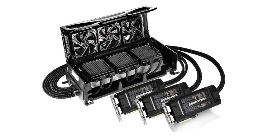 GIGABYTE GTX 980 G1 Gaming WATERFORCE 3-Way SLI  – zestaw dla prawdziwych entuzjastów